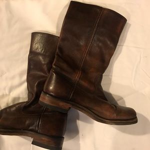 Frye Heath Square toe boots